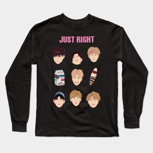 JUST RIGHT Long Sleeve T-Shirt